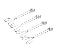 Mobestech 4pezzi Pinze Per Rifiuti in Acciaio Resistente Pinze Portatili Forma Di Forbice Per Raccolta Spazzatura Uso Esterno e Attività All Aperto
