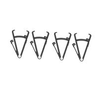 Mobestech 4pezzi Plicometro Per Misurazione Grasso Corporeo Con Precisione Strumento Per Valutare Massa Grassa Di Addome Vita Braccio Fianchi e Gambe Design Semplice e Funzionale Con Scala