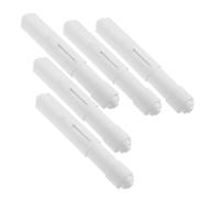 Mobestech 5 Pezzi Ricambi per Porta Carta Igienica in ABS Rulli Molla Resistenti e Facili da Installare Compatibili con Portarotolo da Parete per Bagno e Toilette Risparmio Spazio e