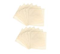 Mobestech 50 pezzi Sacchetti Filtranti in Mussola Cotone con Coulisse Riutilizzabili per Spezie Tisane e Filtraggio Erbe Aromatiche Sacchetti Regalo Naturali per Cucina e Preparazioni