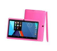 Mobestech 512m Tablet Educativo per Ragazzo Ragazza Spina Ue Rosa Materiale Pratico Resistente e Sicuro Facile da Impegnare Accesso Pulsanti Porte Fotocamere Lezioni di Inglese Matematica