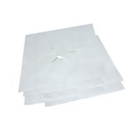 Mobestech 5pezzi Protezione Per Piano Gas Tappetini Antiscivolo Argento Facile Da Pulire e Riutilizzabile Compatibile Con Tutte Le Cucine Gas Accessorio Essenziale Per La Cucina