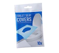 Mobestech 6 Confezioni Di Tappetini Per Wc Riutilizzabile Solubili in Acqua Portatili in Polpa Di Cellulosa Piegata Per Adulti Ragazzi E Ragazze Accessori Per Wc 10 Pezzi/confezione