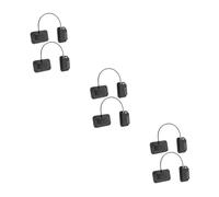 Mobestech 6 Set Serratura a Combinazione a Ruote Blocco Bambini Forni Chiusure Per Cinghie Di Sicurezza Per Bambini Serratura Per Schedario Forno Bambino Lega Di Zinco Con Serratura