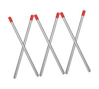 Mobestech 6pezzi Inserti Per Lavastoviglie in Acciaio Resistente Supporti Per Portabottiglie Aste Per Scolapiatti Adatti Cestelli Standard Per Bottiglie Bicchieri e Caraffe