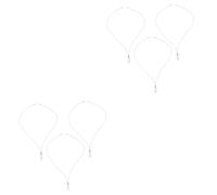 Mobestech 6pezzi Lanyard Antiperdita Per Amplificatori Uditivi Clip Protettiva Per Anziani e Design e Leggero Facile Da Applicare e Rimuovere