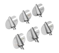 Mobestech 6pezzi Piedino per Orlo Arrotolato Singer di Piedini per Orlo Arrotolato Accessori per Piedini per Cucire Bordi su Macchina da Cucire