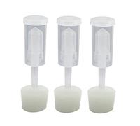 Mobestech 6pezzi Tappi Per Bottiglie Vino in Con Foro Per Resistenti Al Calore Freddo Per Sigillare Ermeticamente Vino
