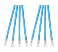 Mobestech 8 Pezzi Penna per Tessuti Blu Solubile in Acqua per Sartoria Punta Precisa in Legno e Plastica, per Materiali Spessi o Sottili e Progetti di Cucito e Taglio Abbigliamento