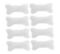 Mobestech 8pezzi Oste Hair Clips Gothic Style in Faux Fur For Halloween Party Versatile Hair Accessories For Women Teens And Girls Cosplay Costumes