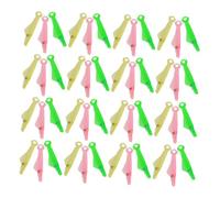 Mobestech 90 Pezzi Infila Aghi Pesce in Plastica per Cucito Manuale e Macchina Strumento Compatto e Resistente per Progetti DIY Adatto Fili Vari e Facilita Filo Anche Chi Ha Difficoltà