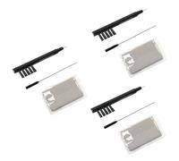 Mobestech 9pezzi Pulizia Spazzola Multifunzionale Con Panno Microfibra Accessorio Per Rimozione Cerume e Manico Estensibile Colore Panno Casual