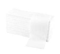 Mobestech Asciugamani Resistenti All'acqua e'olio Usa e Getta Bianco Non Tessuto per Pedicure 100 Pezzi per Saloni di Bellezza e Pulizia delle Scarpe