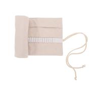 Mobestech Astuccio Arrotolabile in Tela 48 Scomparti Porta Pennelli e Matite Organizer Portapennelli da Viaggio Grande Capacità per Pittura a Olio e Acquerelli Custodia Salvaspazio per