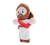 Mobestech bambola di conforto bambola di peluche di Gesù giocattoli cristiani peluche bibbia bambolina gesù giocattolo di Gesù bambole peluche roba da Gesù cotone pp