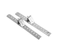 Mobestech Barre Di Supporto Per Frigorifero in Acciaio Divisori Regolabili Per Ripiani Congelatore 20 Cm Ganci Inclusi Organizer Per Cucina e Congelatore Facile Accesso Agli Alimenti