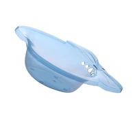 Mobestech Bidet a Immersione per Donne Incinte Postoperatorie, Vasca da Bagno a Mezzaluna Ergonomica in Plastica Blu, Lavabo per Bagno di Vapore e Sollievo Perineale Ampio Supporto per Wc