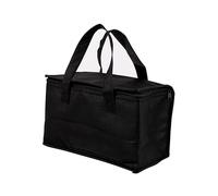 Mobestech Borsa Pranzo Termica Isolata Oxford Nero Sacchetto Takeaway con Resistente e Riutilizzabile per Scuola Picnic