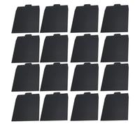 Mobestech Buste per CD Dvd Design Portatile Multifunzionale in Carta Kraft Nere 100 Pezzi Stile Sobrio Minimalista Custodie per Imballaggio e Conservazione