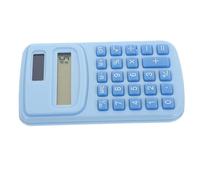 Mobestech Calcolatrice Portatile Tascabile con Pulsanti Grandi Multifunzione per Ufficio e Scuola Design Compatto in Plastica e Silicone per Calcoli Veloci Quotidiani