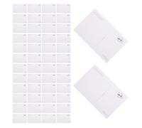 Mobestech Cartoline Vuote da Dipingere 120 Pezzi in Cartoncino Bianco per Acquerello, Set di Cartoline Postali Artistiche per Stampa e Spedizione, per Inviti e Messaggi Personali