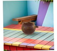 Mobestech Ceramic Water Fountain Jar For Courtyard Patio Indoor Use Circulating Waterfall Spitter With Weather Resistant Design And Soothing Flow For Garden Decor