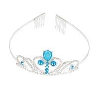 Mobestech Cerchietto Corona Per Ragazzi Cristalli, Copricapo Creativo e Decorazione Unica Per Chioma, Fascia Comoda Per Feste e Compleanni