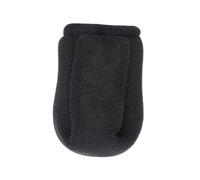 Mobestech Copertura in Schiuma Diffusore per Asciugacapelli Nero Anticalore Leggera e Pieghevole Protezione per Capelli Senza Elettricità Statica Accessorio Salone Resistente e Facile da