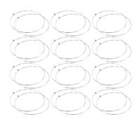 Mobestech Corde in Acciaio Inox per Chitarra Acustica 40 Pezzi Set di Ricambio Accessori per Chitarra Folk Resistenti e Facili da Installare per Musicisti in Movimento e Performance dal