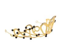 Mobestech Corona Serpente Dorata per Donna Fascia Capelli Leggera in Lega con Strass Corona Nuziale per Sposa Party Compleanno Halloween Accessorio Capelli Regale Egiziano
