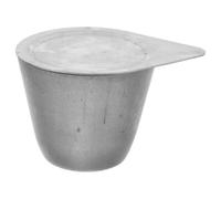 Mobestech Crogiolo in Nichel con Coperchio 30 Ml Resistente Alte Temperature per Esperimenti Chimici e Fusione Metalli, Strumento di Estrazione Metallo per Analisi Termica e Laboratorio