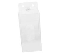 Mobestech Dispenser Guanti Da Parete Trasparente Porta Maschera E Guanti Scatola Per Dispenser Montaggio a Muro Per Laboratori Ospedali Uffici 9.45X4.02X3.74In