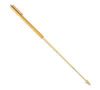 Mobestech Divining Rods For Water, Bacchetta da Rabdomante Portatile in Rame Oro con Design Pieghevole per Rilevatore di Vene d'Acqua e Divinazione