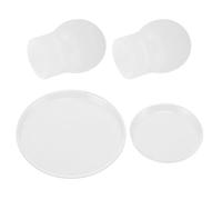 Mobestech Ear Pieces Sostitutivi, Tappi Auricolari in Silicone Bianco per Stetoscopio, Leggeri e Portatili, per Ospedale e Clinica