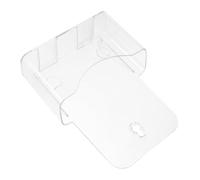 Mobestech Espositore Trasparente da Parete per Documenti in Acrilico Porta Brochure Verticale per Cataloghi Buste Lettere e Riviste Facile da Installare per Ufficio e Scuola