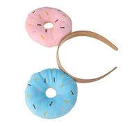 Mobestech Fascia per Chioma a Forma di Ciambella Colorata Fascia Pazza per Feste e Cosplay Accessorio Leggero e Riutilizzabile per Adulti e Ragazze in Occasione di Carnevali e Compleanni