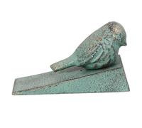 Mobestech Fermaporta Pavimento in Ghisa Retro con Design Piccolo Verde Fermaporta Pesante Esterno per Casa Blocca Porte per Soggiorno Camera e Ufficio Accessorio Decorativo e Funzionale