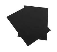 Mobestech Foglio Di Alluminio A4 Nero 2 Pezzi Per Incisione Manuale, Fogli Per Lavori Artigianali e Biglietti Da Visita, Materiale Grezzo Per Decorazione e Incisione