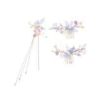 Mobestech Forcine Capelli Hanfu Cinesi con Nappa Lunga Accessori Capelli Tradizionali per Sposa e Abiti Antichi Decorazione Femminile Elegante per Acconciature Vintage