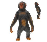 Mobestech Gorilla Figura Animale Realistica Decorazione da Tavolo per Gioco Educativo e Ornamento Resistente