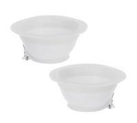 Mobestech Guarnizione in Gomma per Water a Squat 2 Pezzi con Design Facile da Installare per Eliminare Odori in Bagno e Prevenire Reflusso
