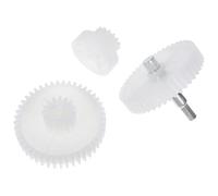Mobestech Ingranaggi ricambio tritacarne 3 pezzi struttura smontabile uso domestico per tritacarne in cucina durante la lavorazione carne