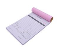 Mobestech Libro Fatture Inglese per Piccole Imprese, Blocco Ricevute di Copia 2 Parti, Modulo Ordine al Dettaglio Formato, 100 Pagine per Gestione Acquisti e Tenuta Registri Ufficio