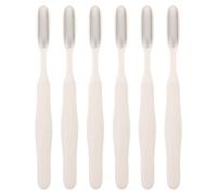 Mobestech Lime per Piedi in Acciaio Inossidabile Set da 6 Pezzi Esfoliante per Talloni Screpolati e Rimozione Calli Strumento Professionale per Cura Piedi Adatto per Piccoli Spazi tra Dita