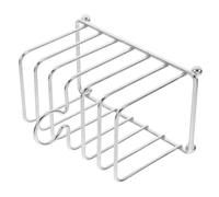 Mobestech Mensola Deposito Di Cottura Organizzatore Da Banco Della Cucina Portapane Organizzatore Di Tostapane Cucina Organizer Da Appoggio Portatoast Acciaio Inossidabile Silver