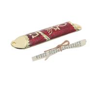 Mobestech Mezuzah in Metallo con Pergamena Decorazione Ebraica da Appendere Design e Compatto Religioso per Cattolici e Ebrei