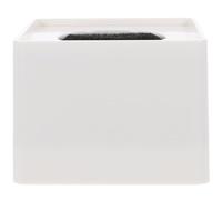 Mobestech Microfono Portatile Per Interviste Con Logo in Abs Design A Cubo Quadrato Asta Per Microfono