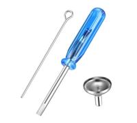 Mobestech Mini Imbuto in Acciaio Inossidabile per Riempimento Urna Ceneri Animali Gioielli Cremazione Kit Portatile e Facile da Usare per Aperture Piccole