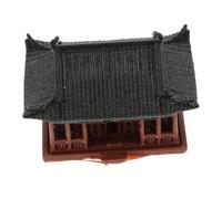 Mobestech Mini Pagoda Statua Decorazione Padiglione per Micro e Domestici Dimensioni Arredamento Ufficio e Librerie