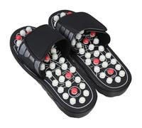 Mobestech Pantofole Massaggianti per Piedi Punti di Agopressione, in Gomma Antiscivolo, Taglia 42-43, per Uso Interno ed Esterno, Calzature da Massaggio Riutilizzabili per Uomo e Donna